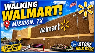 Walking Through Walmart Supercenter in Mission TX Store Tour New Finds Shopping Experience
