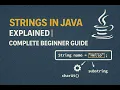 Strings in Java Explained Complete Beginner Guide