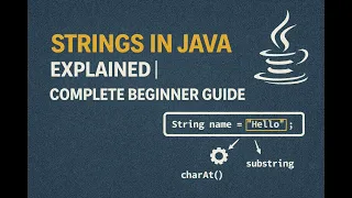 Strings in Java Explained Complete Beginner Guide