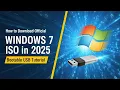 How to Download Windows 7 ISO in 2025 Create Bootable USB Step-by-Step