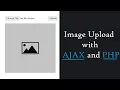 Image Upload with Ajax and PHP Ajax Image Insert in MYSQL Database