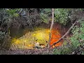 Download Lagu Camping hujan deras // bermalam dalam gua di dinding tebing batu yang ada air mancur yang bersih