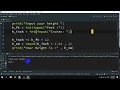 How to convert height in feet and inches to centimeters in python