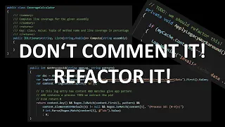 STOP Commenting Your Source Code