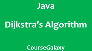 Dijkstra s Algorithm In Java Theory Code Implementation