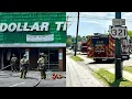 Fire at Dollar Tree in Gaston County shuts down busy road