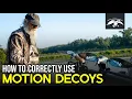 How to Attract MORE DUCKS with Motion Decoys while Duck Hunting John Godwin