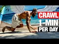 How Crawling Transforms the Human Physique