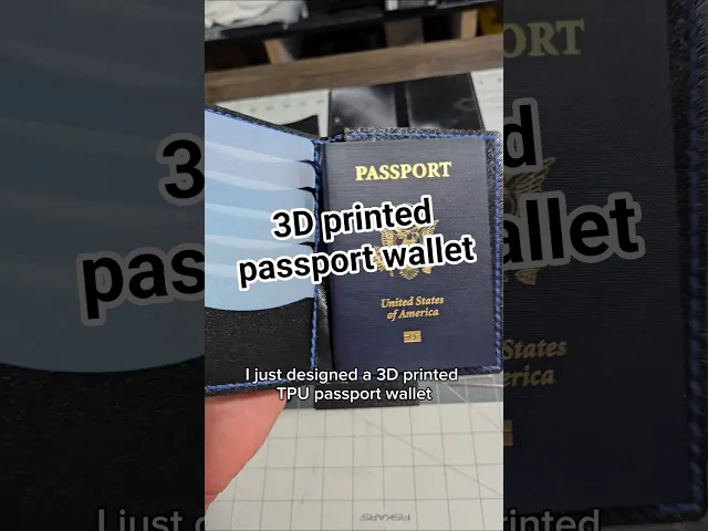 Customizable Passport Wallet video thumbnail