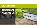 SWJ802E - How To Replace Install Chain Saw Chain Sun Joe Pole Saw