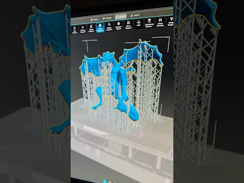Resin 3D Print Slicing Tips for easy support removal using Chitubox Pro @chitubox_official