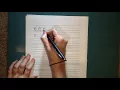 Lowercase e handwriting