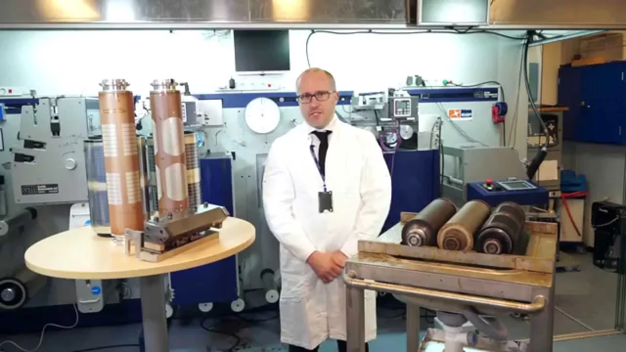 Printed solar cells - From small to big scale