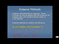 Java Lecture 12 - Classes and Objects
