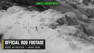FULL NEWLY RELEASED RESCUE FOOTAGE — Official U.S. Air Force | Iran 2026