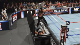 رومان رينز ضد بروك ليسنر مباراة التابوت الحدث الرئيسي ليلة السبت 