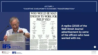IPS Nathan Lecture by Mr Philip Yeo — Lecture I