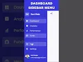 Create a Dashboard Sidebar Menu using HTML and CSS
