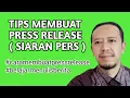 Download Lagu Cara Membuat Press Release (Siaran Pers)