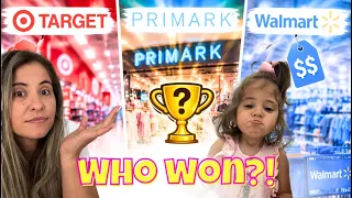 Target vs Primark vs Walmart Which Store WON for Toddler Disney Cruise Outfits
