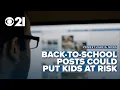 Why back-to-school posts could put your kid at risk of predators