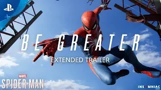Marvel s Spider-Man - Be Greater Extended Trailer PS4