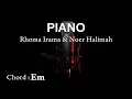 Download Lagu ( Karaoke ) Piano - Rhoma Irama feat Noer Halimah HD