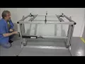 TSI Solutions - T-Slot Aluminum Extrusion Clamping Fixture with Lift and Rotate