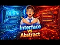 Difference Between Interface and Abstract Class in Java Hindi Explanation OOP Concepts