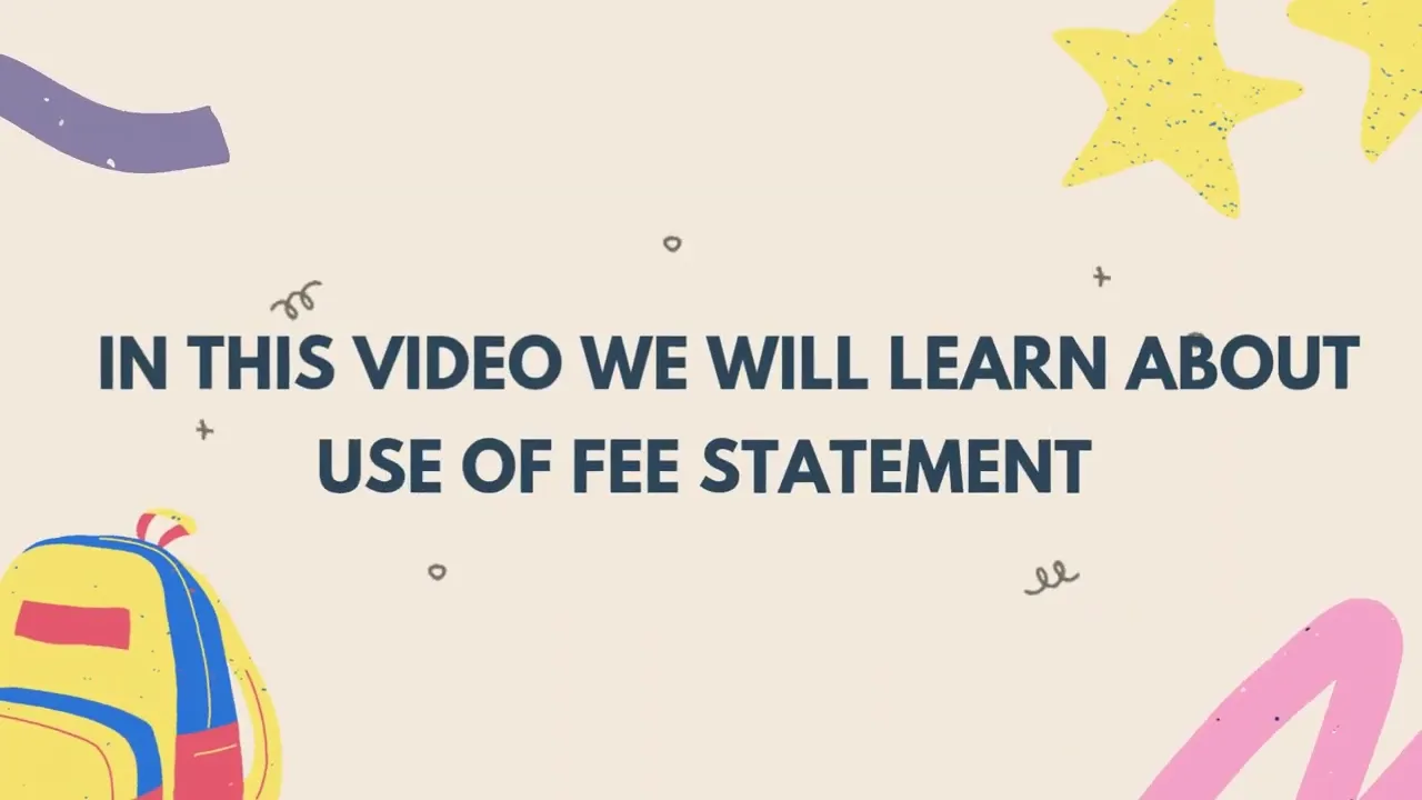 Fee Statement