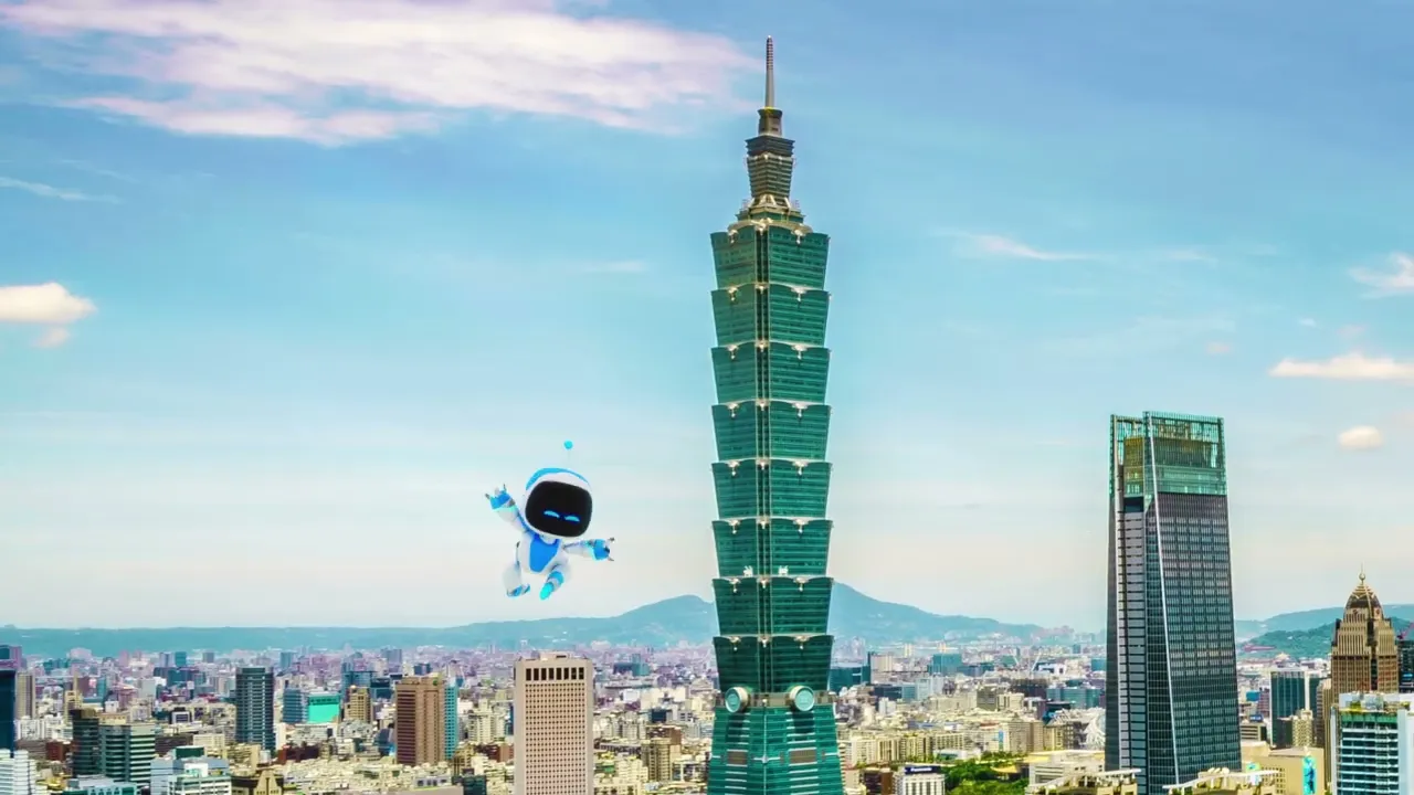 PS5『宇宙機器人』「ASTRO BOT在台北」宣傳影片