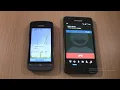 Incoming call \u0026 Outgoing call at the Same Time Samsung Galaxy S2 CyanogenMod+Nokia C5-03