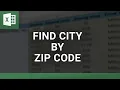 Find City by Zip Code Instantly Excel Tool for ZIP Postal Code Lookup