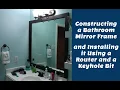 Build and Install a Wood Mirror Frame from Start to Finish