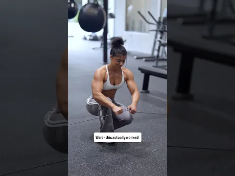 WTF!!! This actually works π³ #abs #shorts #workout