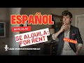Se Alquila Master Spanish Rental Vocabulary A1 A2