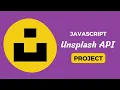 Create unsplash javascript project HA Codes