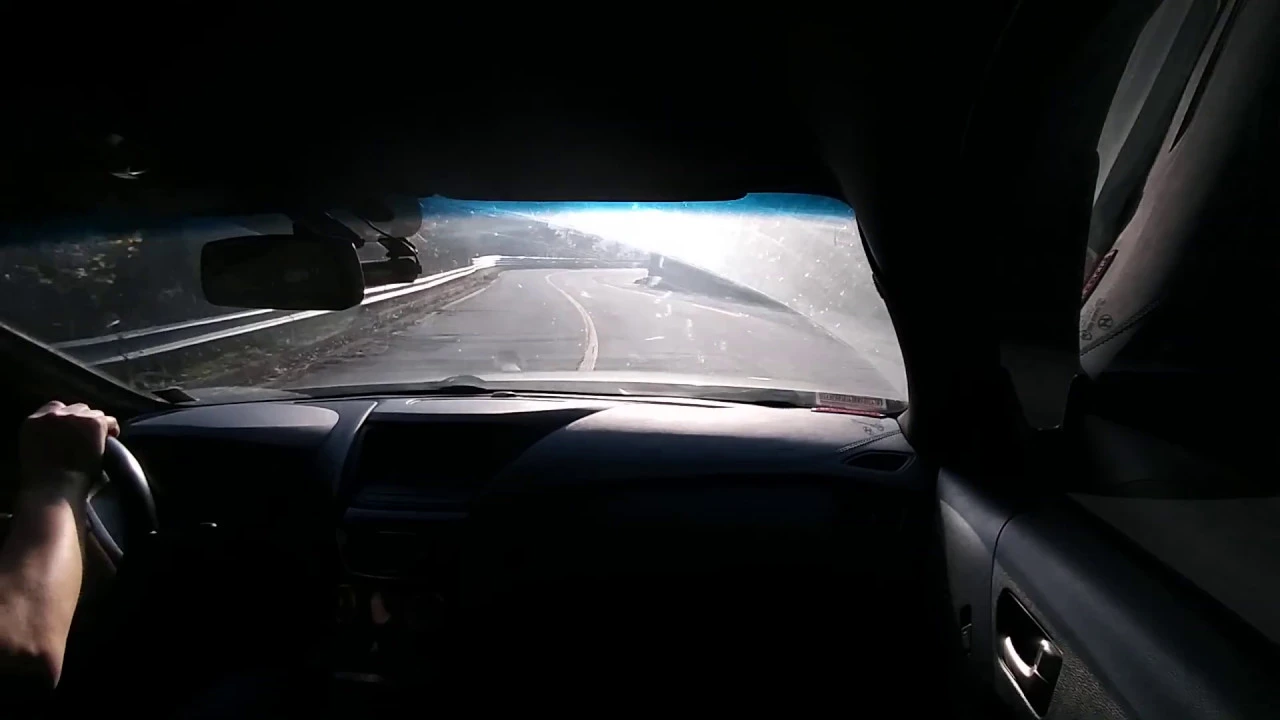 Genesis coupe 배후령 춘천방향 hillclimb and downhill run onboard サムネイル