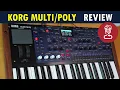 Lagu KORG MULTIPOLY Review // vs modwave \u0026 more // 70 presets // multi/poly tutorial
