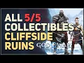 Cliffside Ruins All Collectibles God of War Ragnarok Lore Chests Artefacts