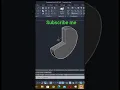 Fastest Way to Use Revolve Command in AutoCAD 3D Beginner Tutorial