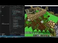 my first project with mineflayer wheat harvester