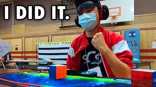 I DID IT Rubik s Cube Competition 2021