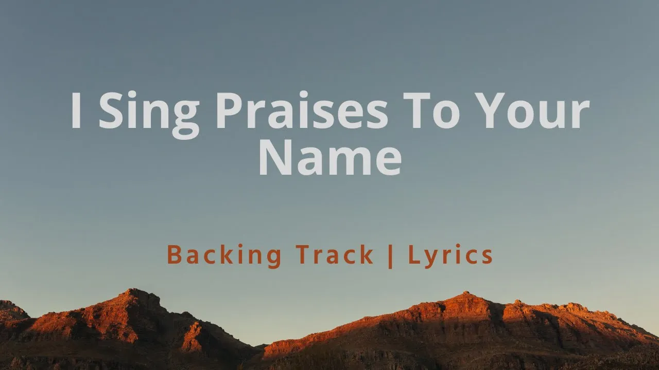 I Sing Praises to Your Name - Heritage Singers | Cover Backing Track I Sing Praises to Your Name - Heritage Singers | Cover Backing Track