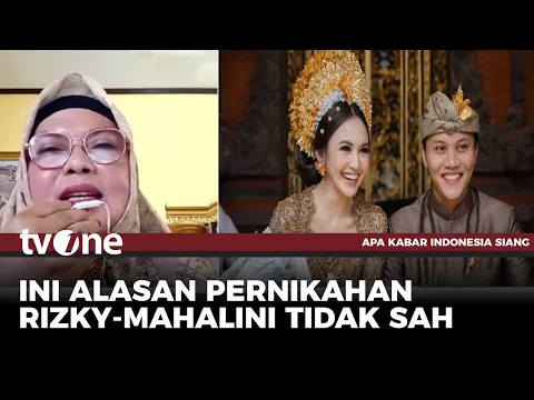 Pernikahan Rizky Febian dan Mahalini Tidak Sah Ini Kata Komisi Dakwah MUI Pusat