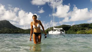 In the CORAL GARDEN of Taha’a | Tranquilo Sailing Around the World | Ep.96