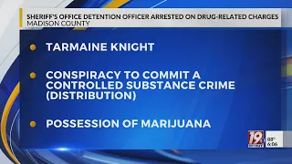 Madison County Detention Officer Arrested on Drug Charges July 24 2023 News 19 at 6 p m