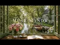 Soft Piano by the Waterside 🪷 Reading Music & Garden Ambience (2 Hours)