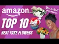Top 10 BEST Artificial Flowers Leaves on AMAZON