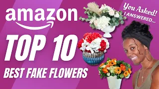 Top 10 BEST Artificial Flowers Leaves on AMAZON